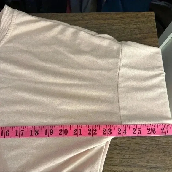 🌟Rae Dunn Women's "BEST MOM  EVER" Studio Raglan Pullover Sweatshirt S - Picture 9 of 11